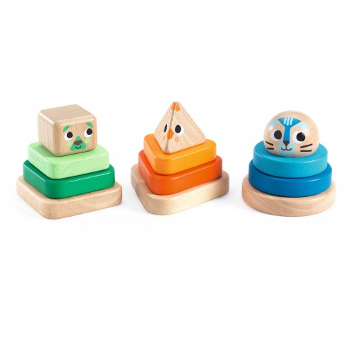Pyramidou jucarie montessori djeco